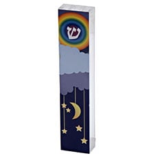 925 Sterling Silver Gold Plated Mezuzah Cases