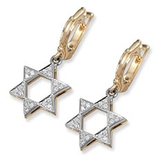 Swarovski Crystal Nano Jewelry Star of David Jewelry