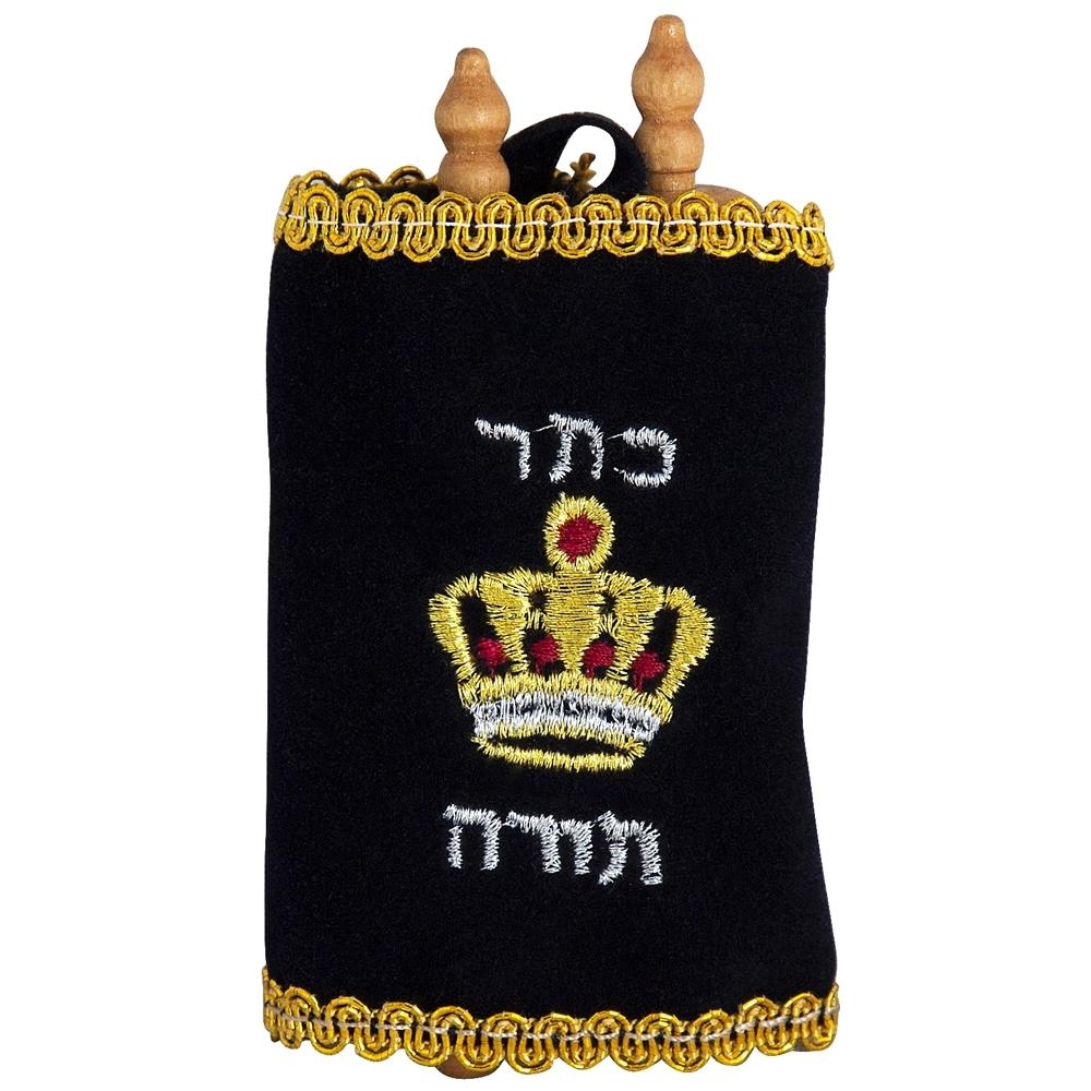Deluxe Mini Torah Scroll Replica - 1