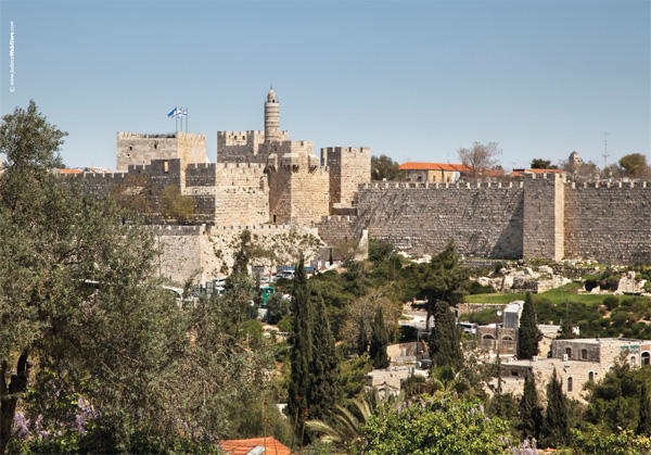  Jerusalem Photography Poster - Old City, Mamilla & Tower of David - 1
