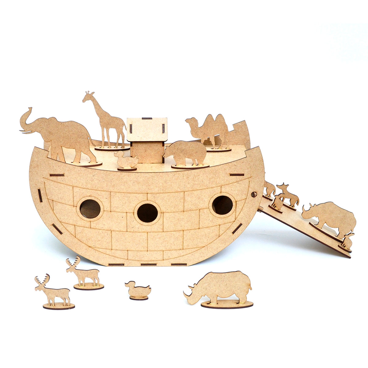 Noah's Ark Wooden Assembly Kit - 1