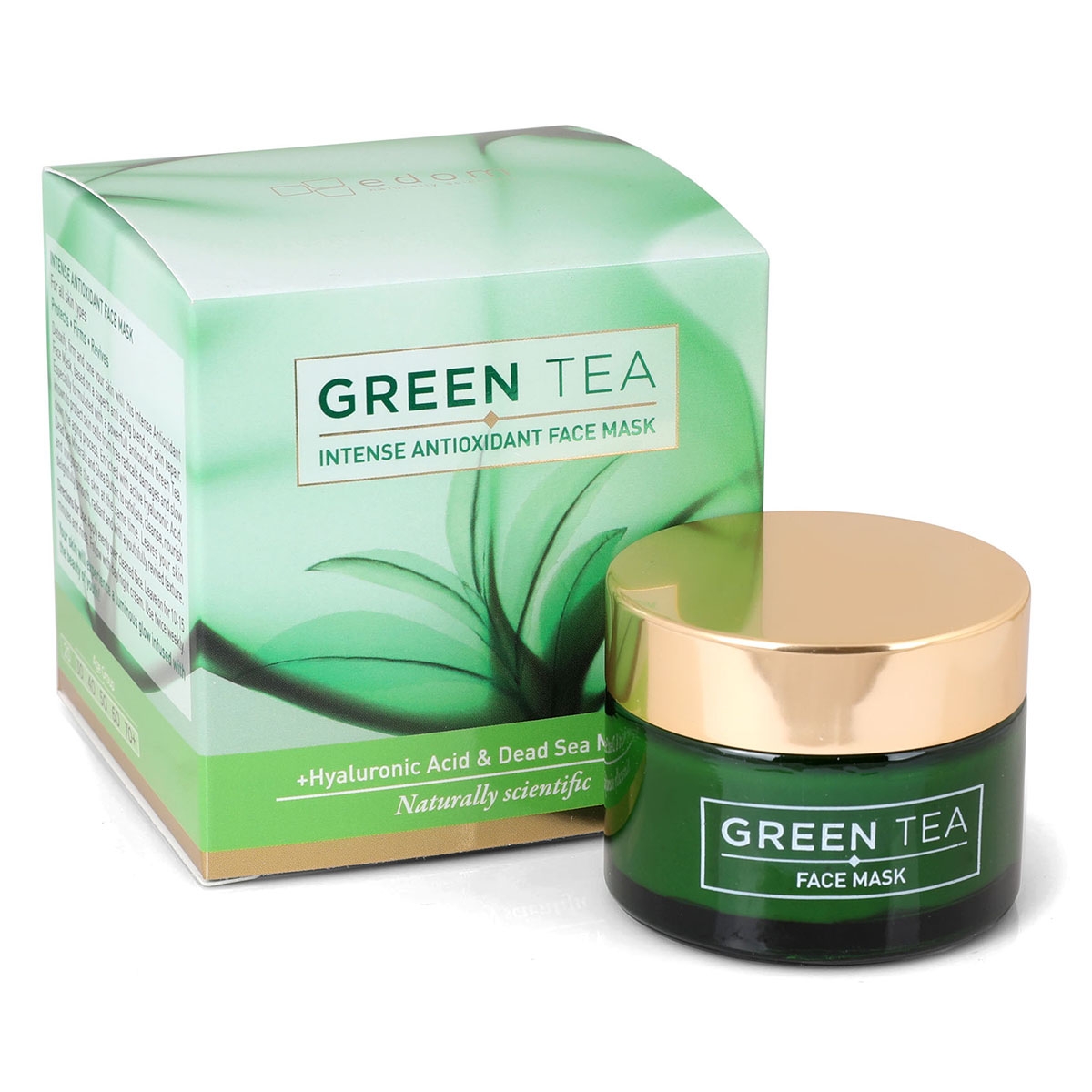 Edom Green Tea Intense Antioxidant Face Mask - 1