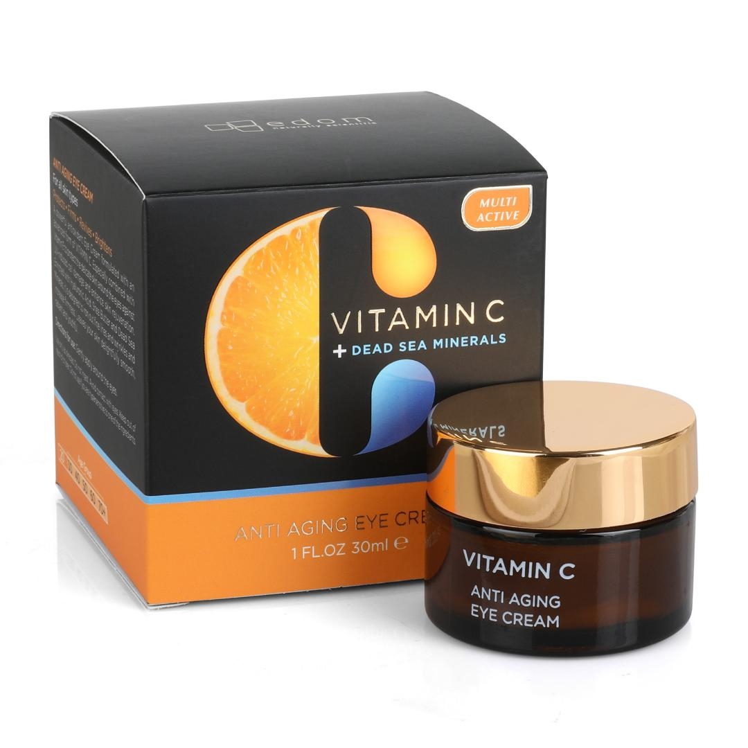Edom Vitamin C + Dead Sea Minerals Anti-Aging Eye Cream - 1