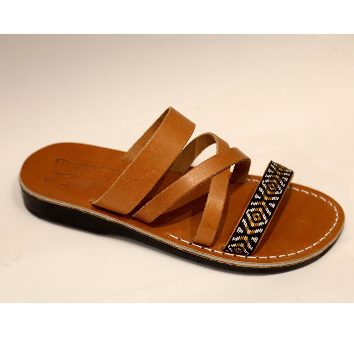 Calah Handmade Leather Women's Sandals, Clothing | Judaica Web Store