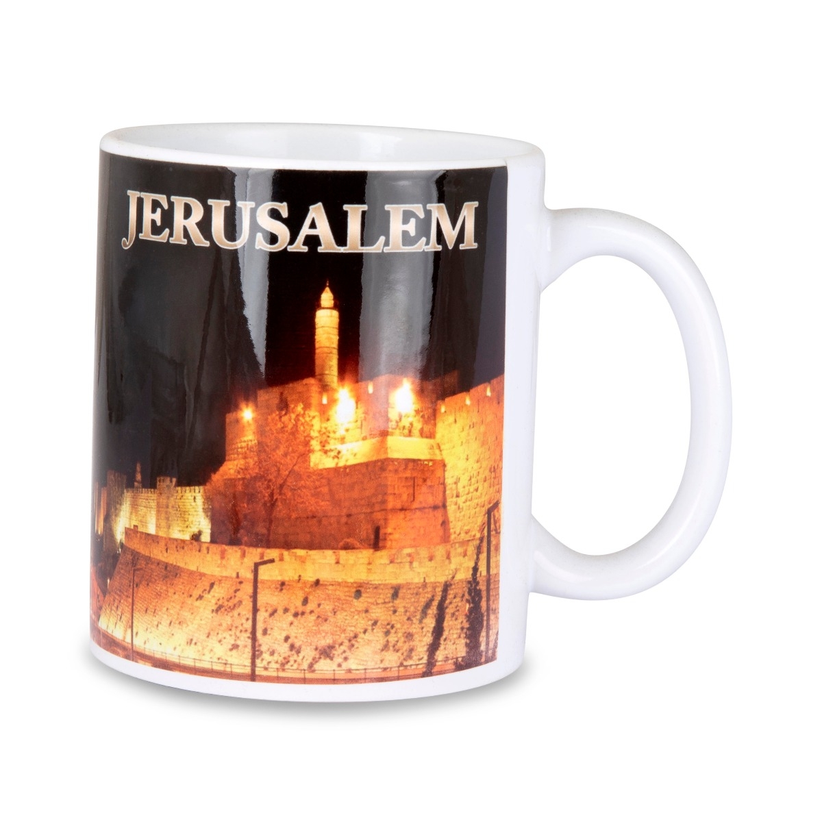 Night in Jerusalem Coffee Mug - 1