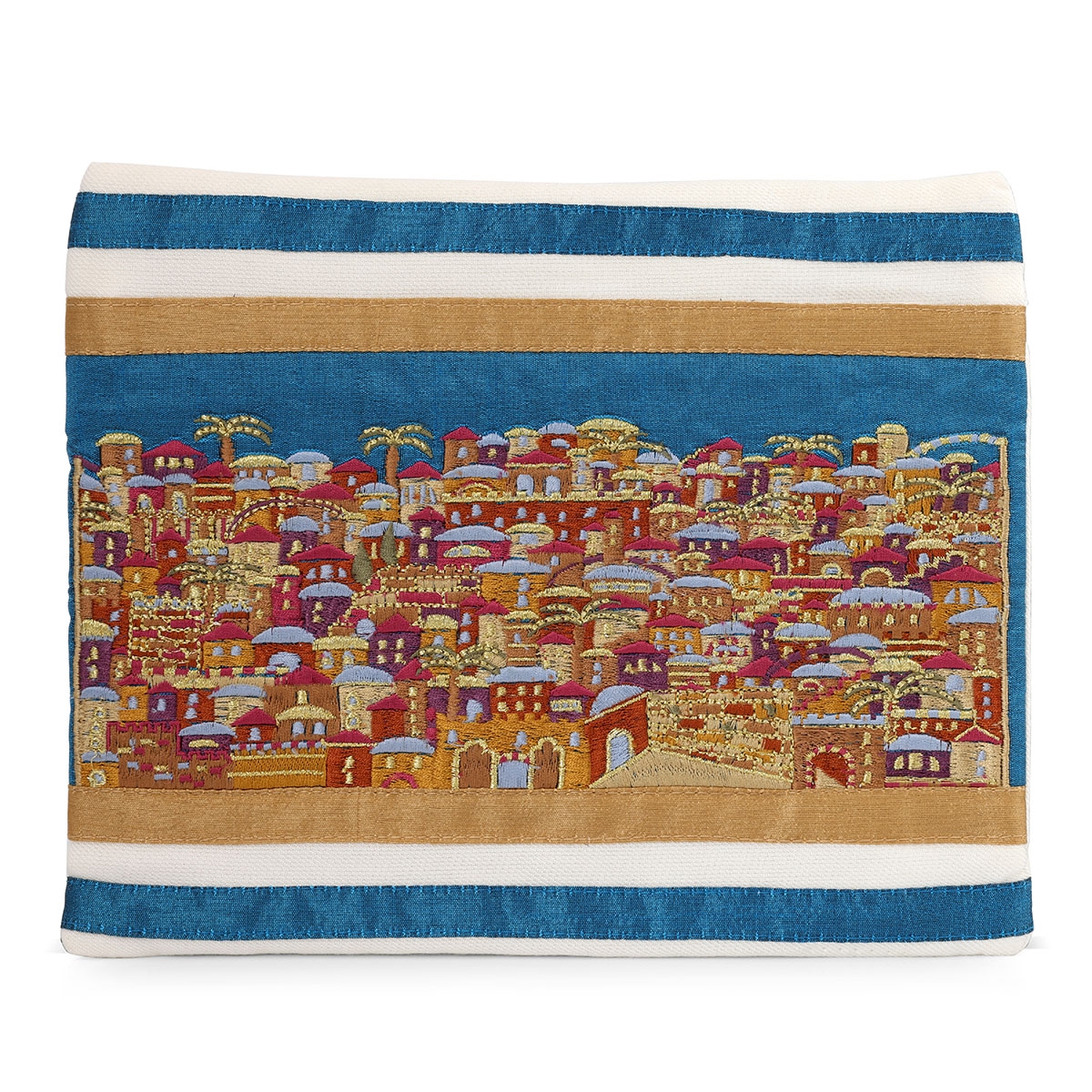 Jerusalem View Tefillin Bag From Yair Emanuel (Multicolored) - 1