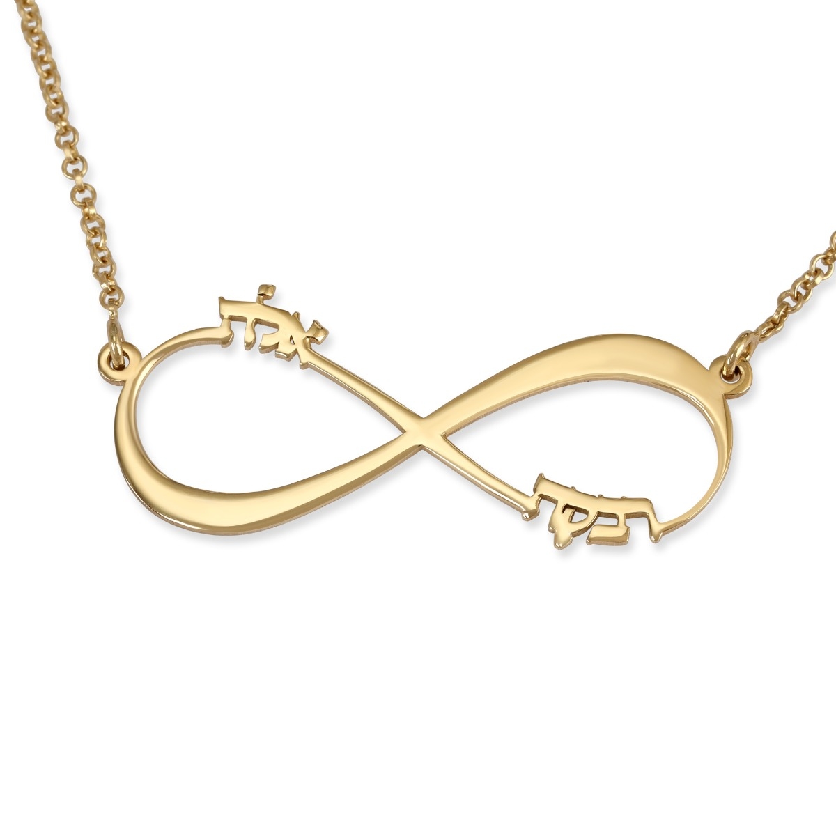Infinity Necklace Gold With Name 2024