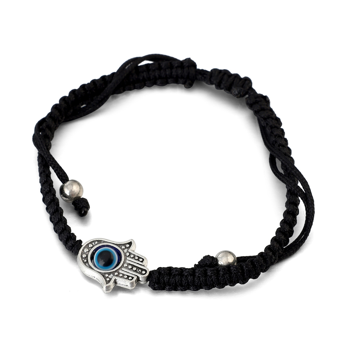 Kabbalah String Bracelet with Hamsa and Evil Eye - Color Option  - 1
