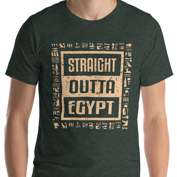 Straight Outta Egypt. Cool Passover T-Shirt - 6