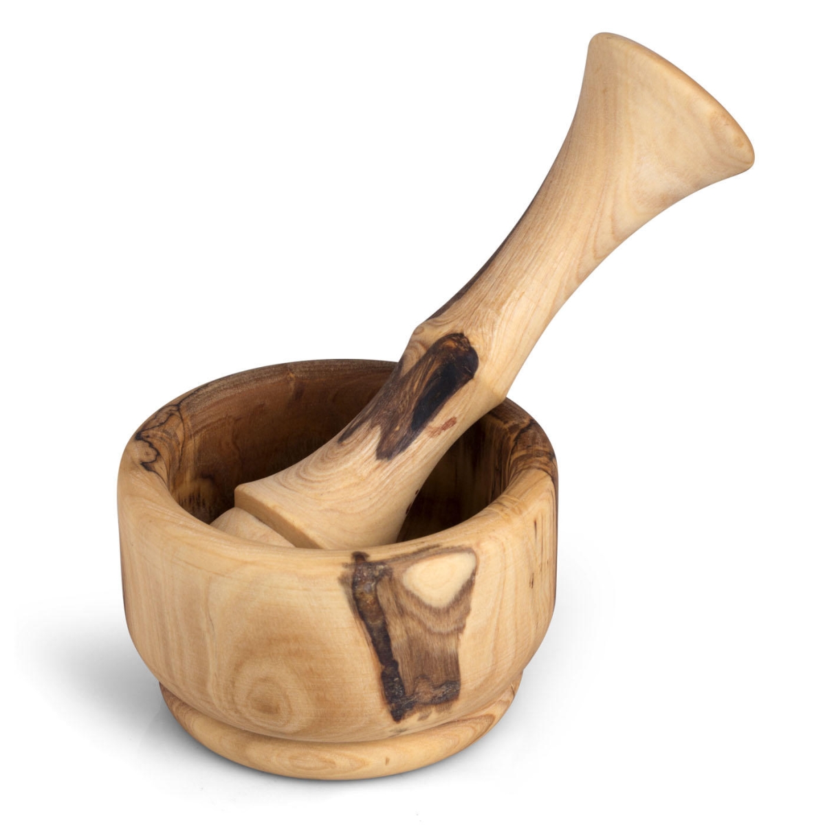 Olive Wood Pestle and Mortar - 1