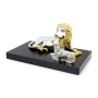 Silver Lion and Lamb Miniature - 3
