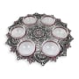 Seder Plate With Floral Mandala Design By Dorit Judaica - 4