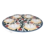 Metal Seder Plate and Matzah Tray Set By Dorit Judaica – Pomegranate Motif - 4