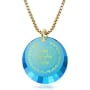 Woman of Valor: 24K Gold Plated and Cubic Zirconia Necklace Micro-Inscribed with 24K Gold - Proverbs 31:10-31 - 9