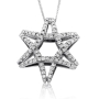 14K Gold Flex Star of David with Diamonds - 3