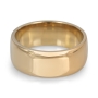 14K Gold Comfort Edge Traditional Jewish Wedding Ring – Made in Jerusalem – 8mm - 1