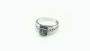 Sterling Silver and Eilat Stone Menorah Ring With Jerusalem Inscription - 3