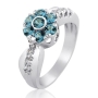 18K White Gold and Cubic Zirconia Ring   - 2