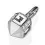 Yaniv Fine Jewelry 18K Gold Moveable Dreidel Diamond Pendant  - 4