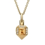 Yaniv Fine Jewelry 18K Yellow Gold Moveable Dreidel Diamond Pendant  - 3