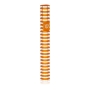 Circular Mezuzah Case With Striped Design by Akilov Design - 3