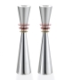 Laura Cowan Adam and Eve Shabbat Candlesticks (Available in Different Colors) - 3
