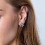 Marina Jewelry 925 Sterling Silver Star of David Stud Earrings - 2
