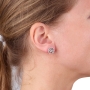 Marina Jewelry 925 Sterling Silver Tree of Life Stud Earrings - 4