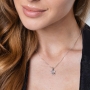 Marina Jewelry Silver Chai Necklace - 3