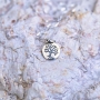 Marina Jewelry Engraved Tree of Life Sterling Silver Necklace  - 6