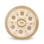 Stylish Passover Seder Plate With Floral Design (Beige) - 1