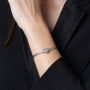 Marina Jewelry Sterling Silver Baroque Heart Bead Charm - 3