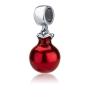 Marina Jewelry Silver Swirl Pomegranate Pendant Charm - 2