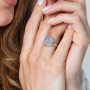 Marina Jewelry Hebrew/English Shema Yisrael Sterling Silver Ring - Deuteronomy 6:4 - 3