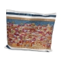Yair Emanuel Fully Embroidered Cotton Jerusalem Tallit Set - Colorful - 4