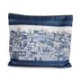Yair Emanuel Jerusalem View Tallit and Tefillin Bag Set - Blue  - 3