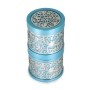 Yair Emanuel Designer Travel Havdalah Set – Candle holder and Spice Box (Choice of Colors) - 2