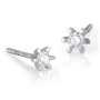 14K Gold 6-Prong Diamond Stud Earrings 0.24 ct (Choice of Color) - 2