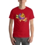 Shalom Dove Unisex T-Shirt - Stained Glass - 5