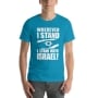 "Wherever I Stand, I Stand with Israel" Unisex T-Shirt - 1