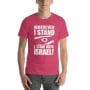 "Wherever I Stand, I Stand with Israel" Unisex T-Shirt - 4