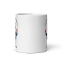 Saba Makes Everything Sababa White Glossy Mug - 4