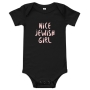 Nice Jewish Girl - Short Sleeve One-Piece for Babies - 1