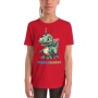 Hanukkah Menorasaurus Youth Short Sleeve T-Shirt - 4