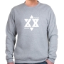 Israel at 68 Star of David Sweatshirt (Choice of Colors) - 3