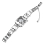 925 Sterling Silver Hammered-Effect Woman's Watch - 3