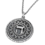 925 Sterling Silver Men's Necklace With Heh - 1
