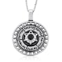 Angels Names Protection with Star of David & Onyx Stone Necklace - 2