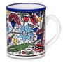 Coffee Mug - Flowers. Armenian Ceramic - 1