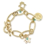 Danon Fashion Link Bracelet with Protective Charms - 1